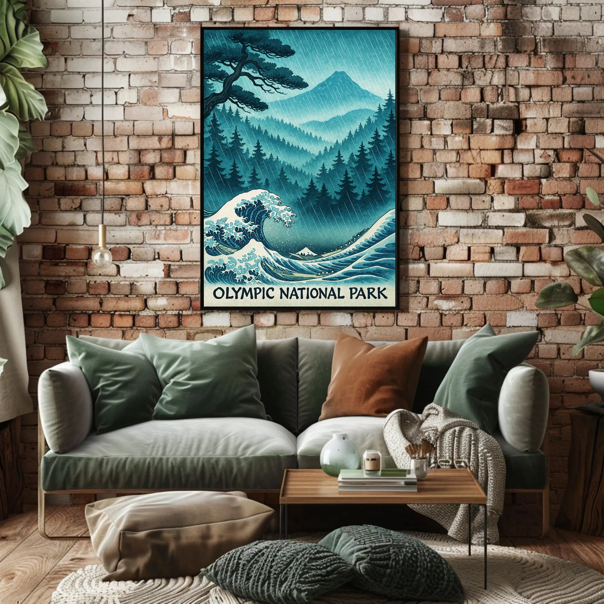 Olympic National Park Poster PosterGoat