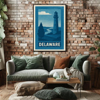Delaware Scenic Poster