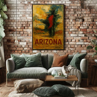 Arizona Impressionist Landscape Poster