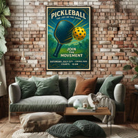 Pickleball The Joy of the Game Poster