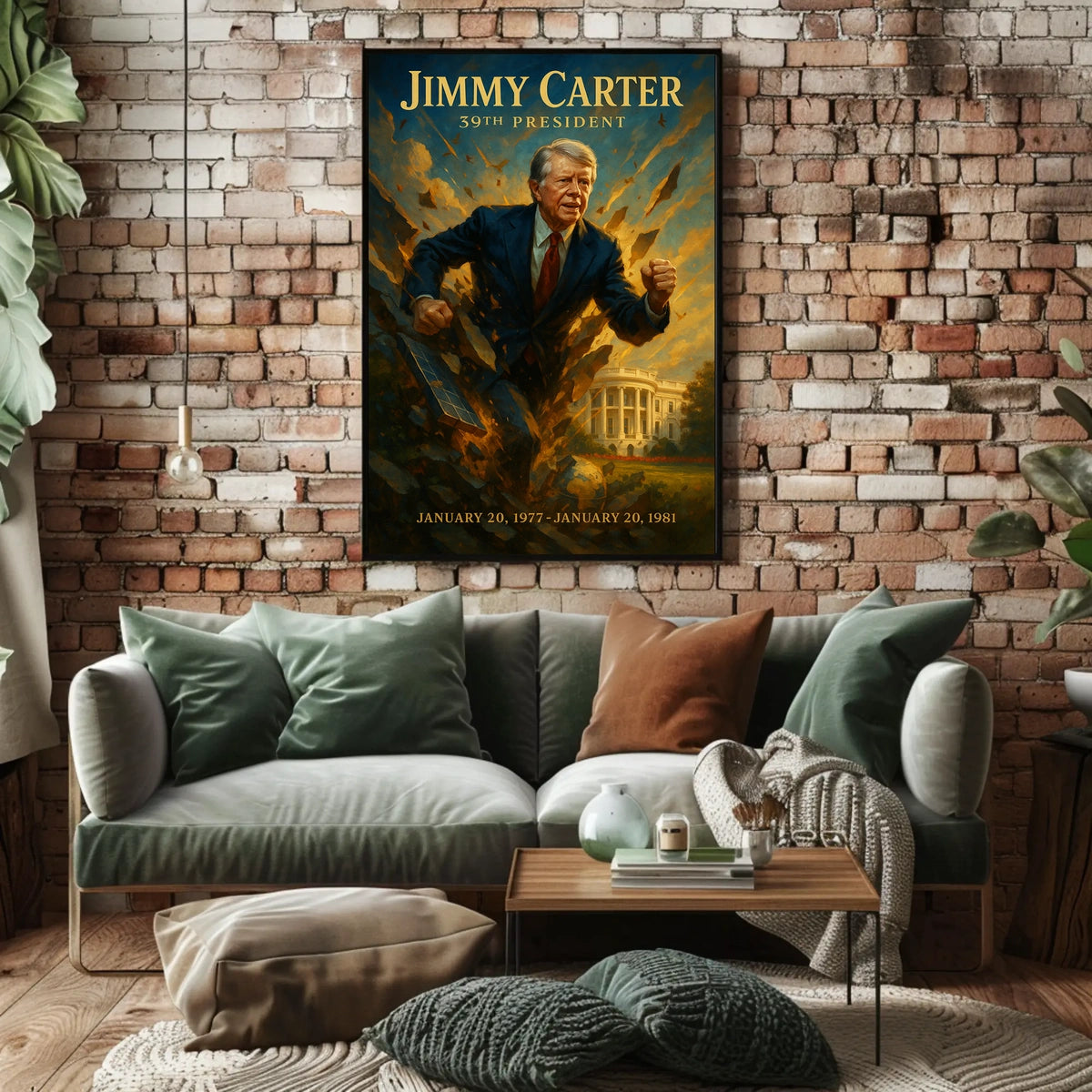 Jimmy Carter 39th President Poster