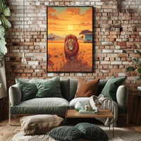 Serengeti Majesty Poster