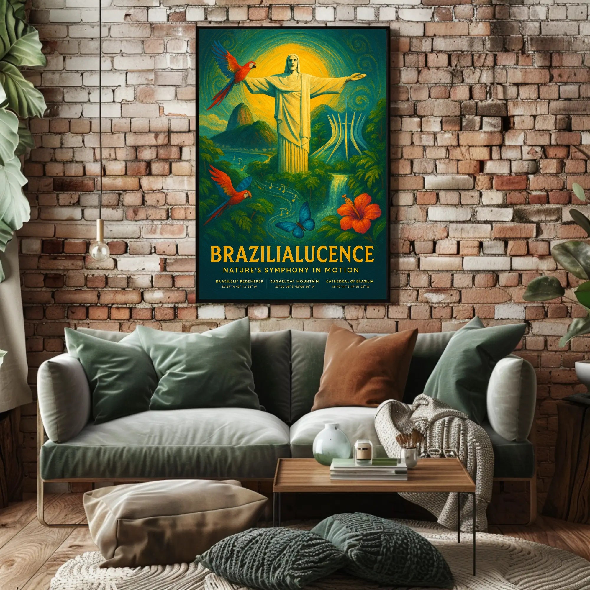 Brazilialucence NatureS Symphony In Poster