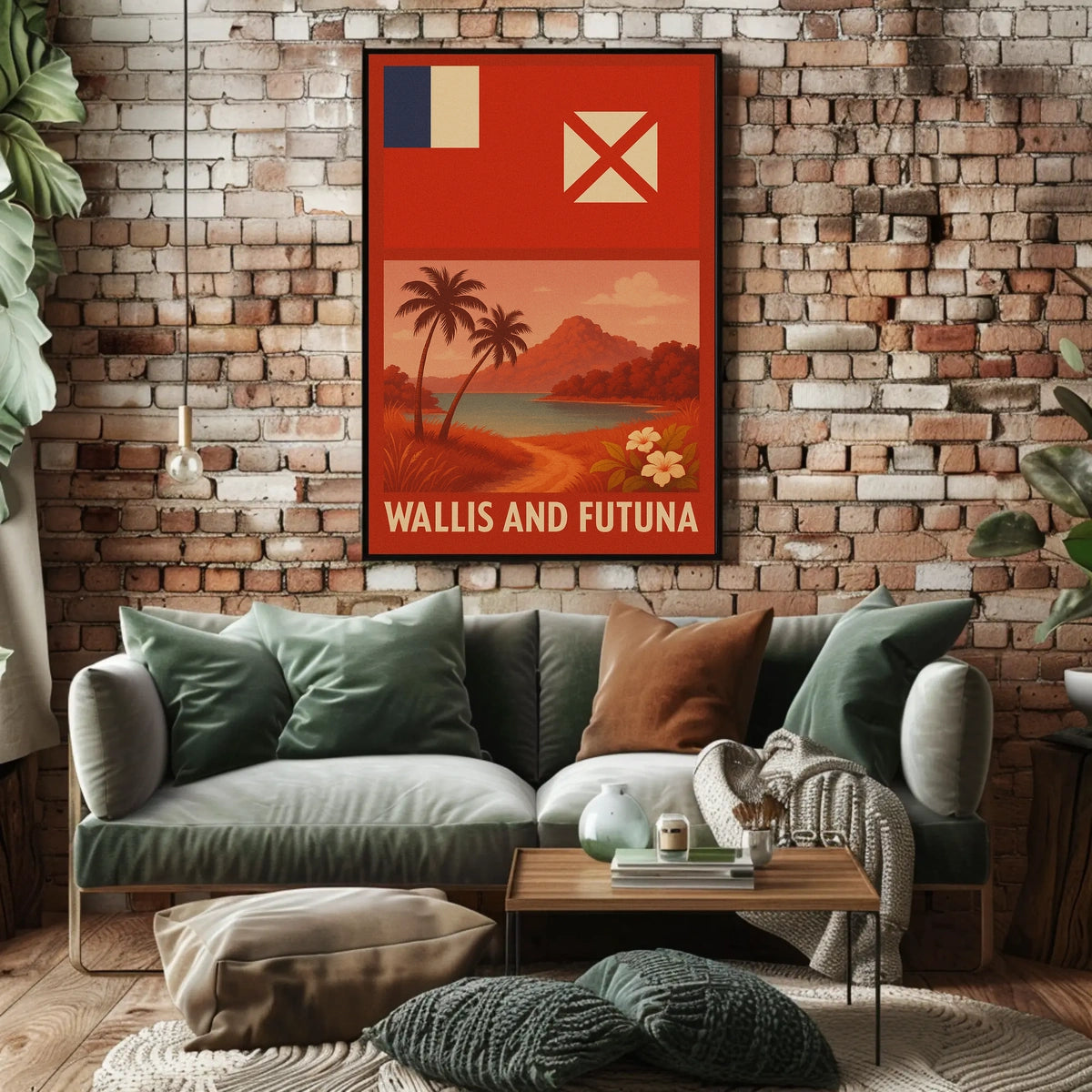 Wallis and Futuna Travel Poster
