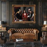 Baroque Masterpiece Scene Historical or Presidential Poster