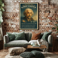 The Brilliant Mind of Albert Einstein Poster