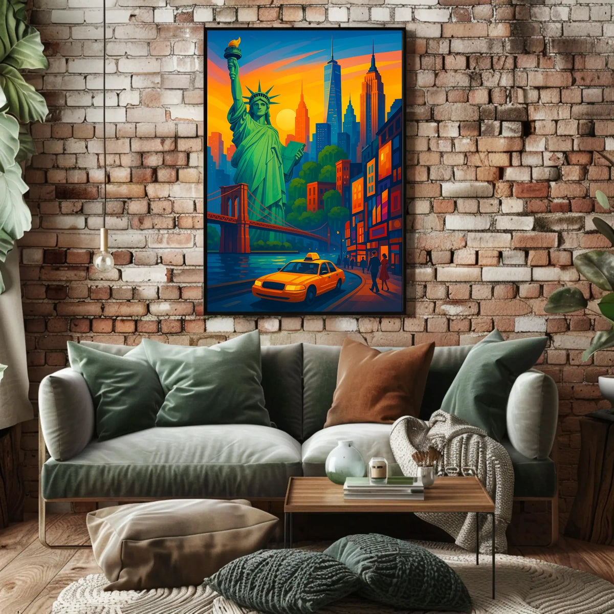 Vibrant New York Cityscape