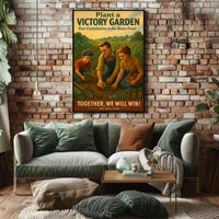 Victory Garden Propaganda Poster