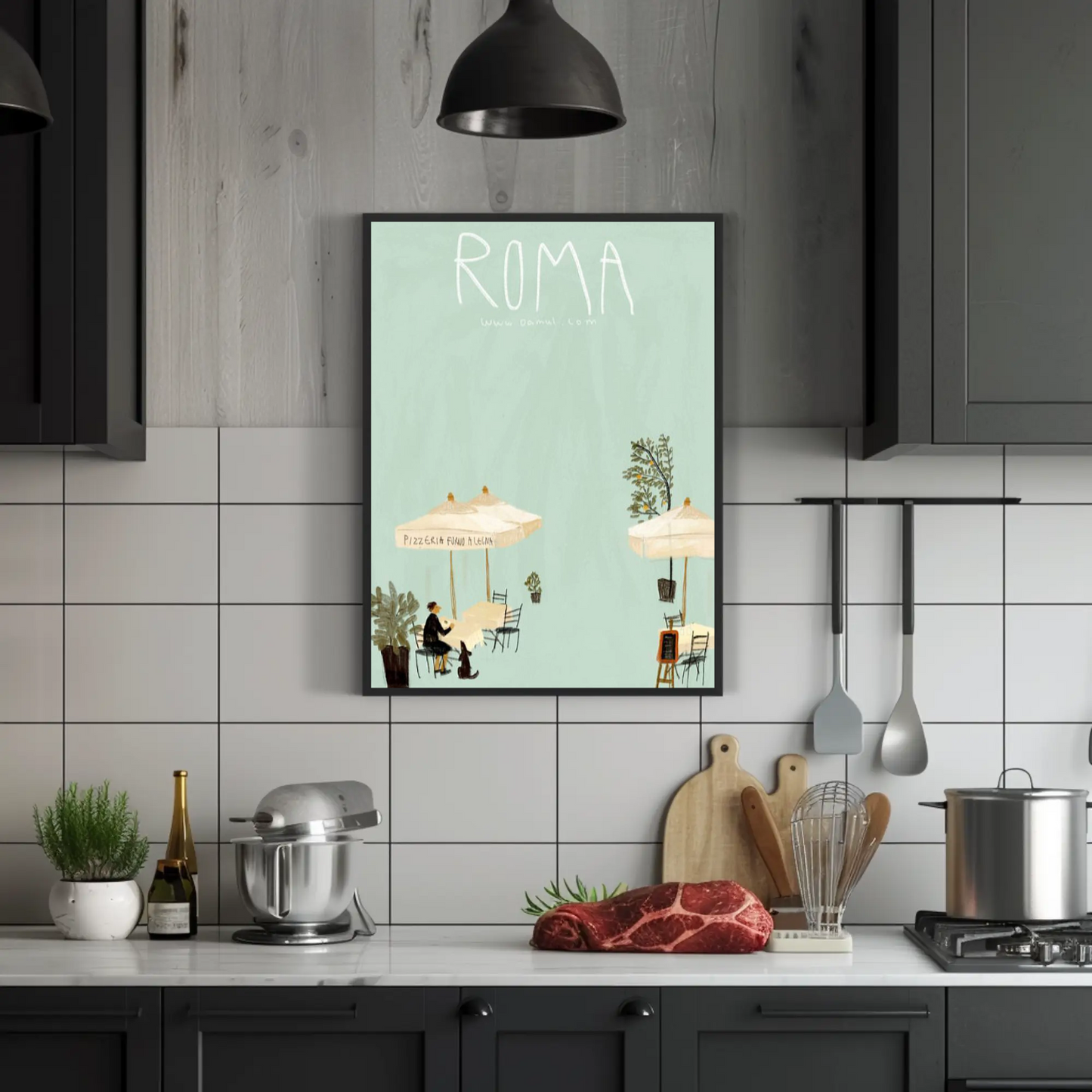 Roma: Italian Cafà Poster