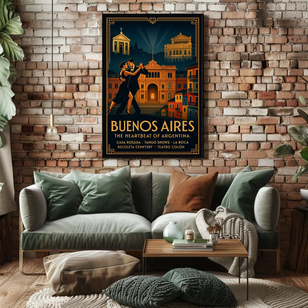 Buenos Aires The Heartbeat of Argentina Poster