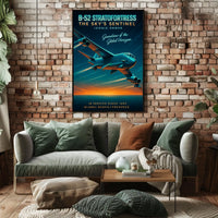B-52 Stratofortress The Skys Sentinel Poster