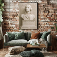 Thomas Jefferson Historical Vintage Presidential Poster