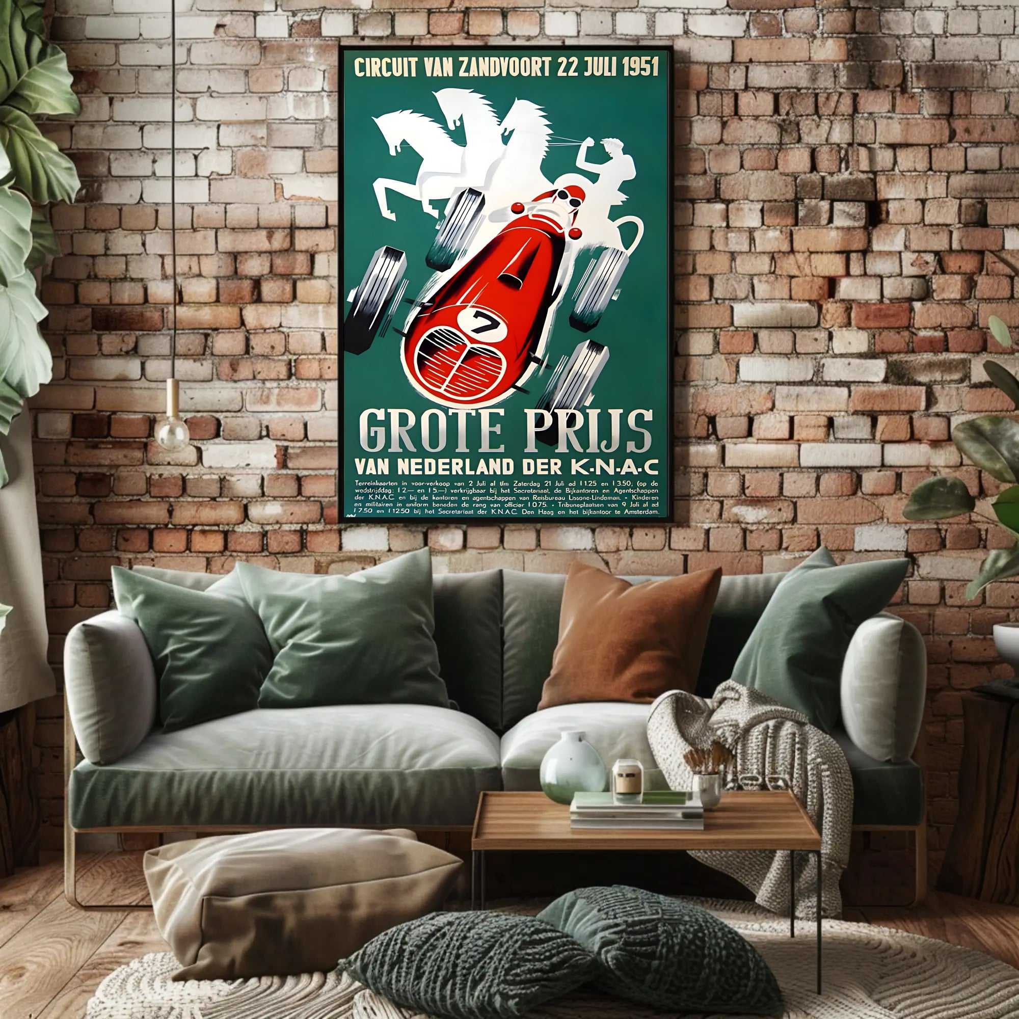 Grote Prijs van Nederland 1951 Poster