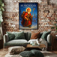 The Legend of St. Nicholas Poster PosterGoat