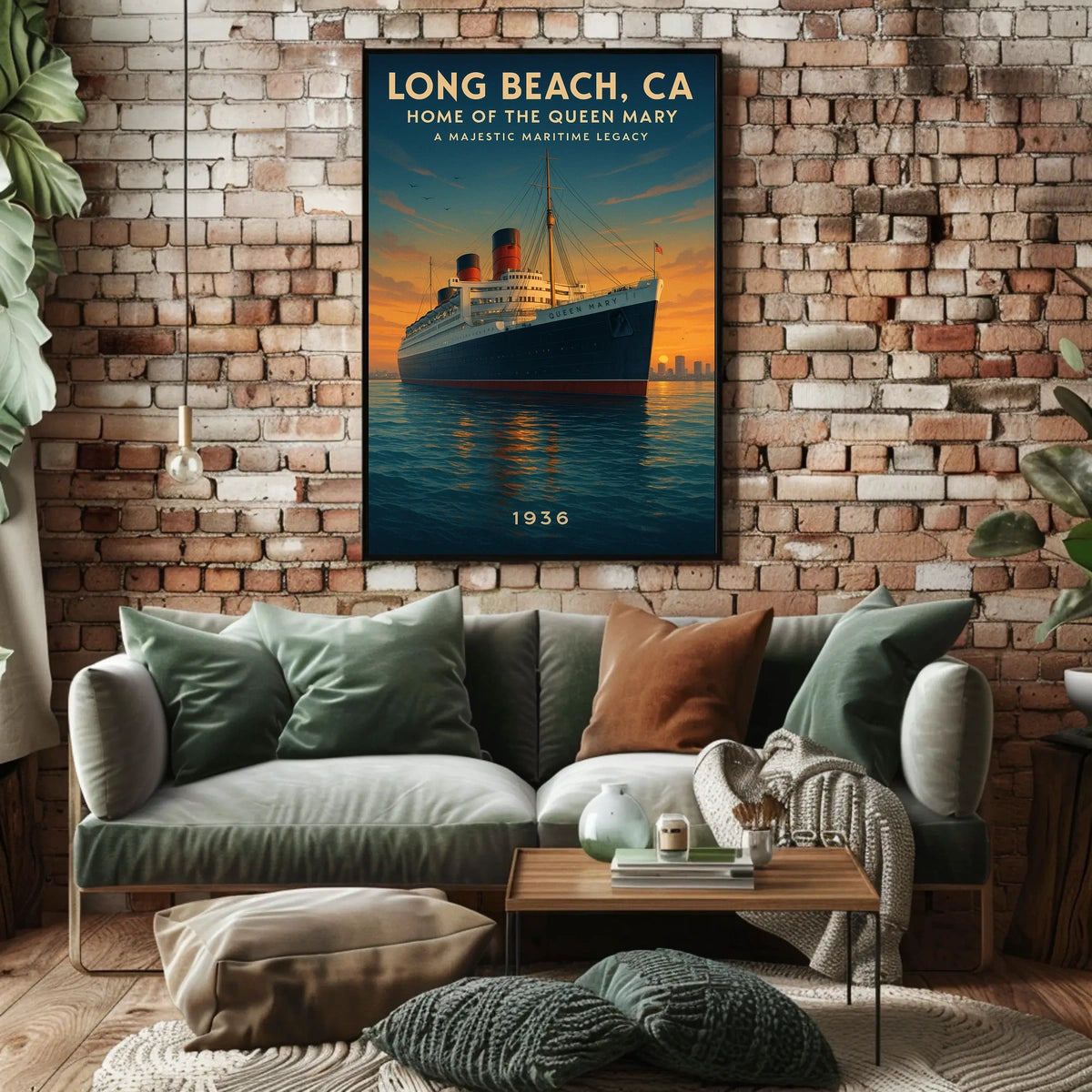 The Queen Mary A Majestic Maritime Legacy Poster