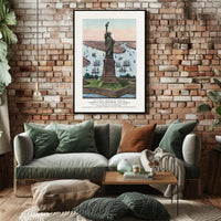 The Great Bartholdi Statue Poster PosterGoat