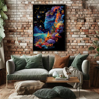 Surreal Cosmic Underwater Artistry Abstract, Artistic, or Pop Culture Poster