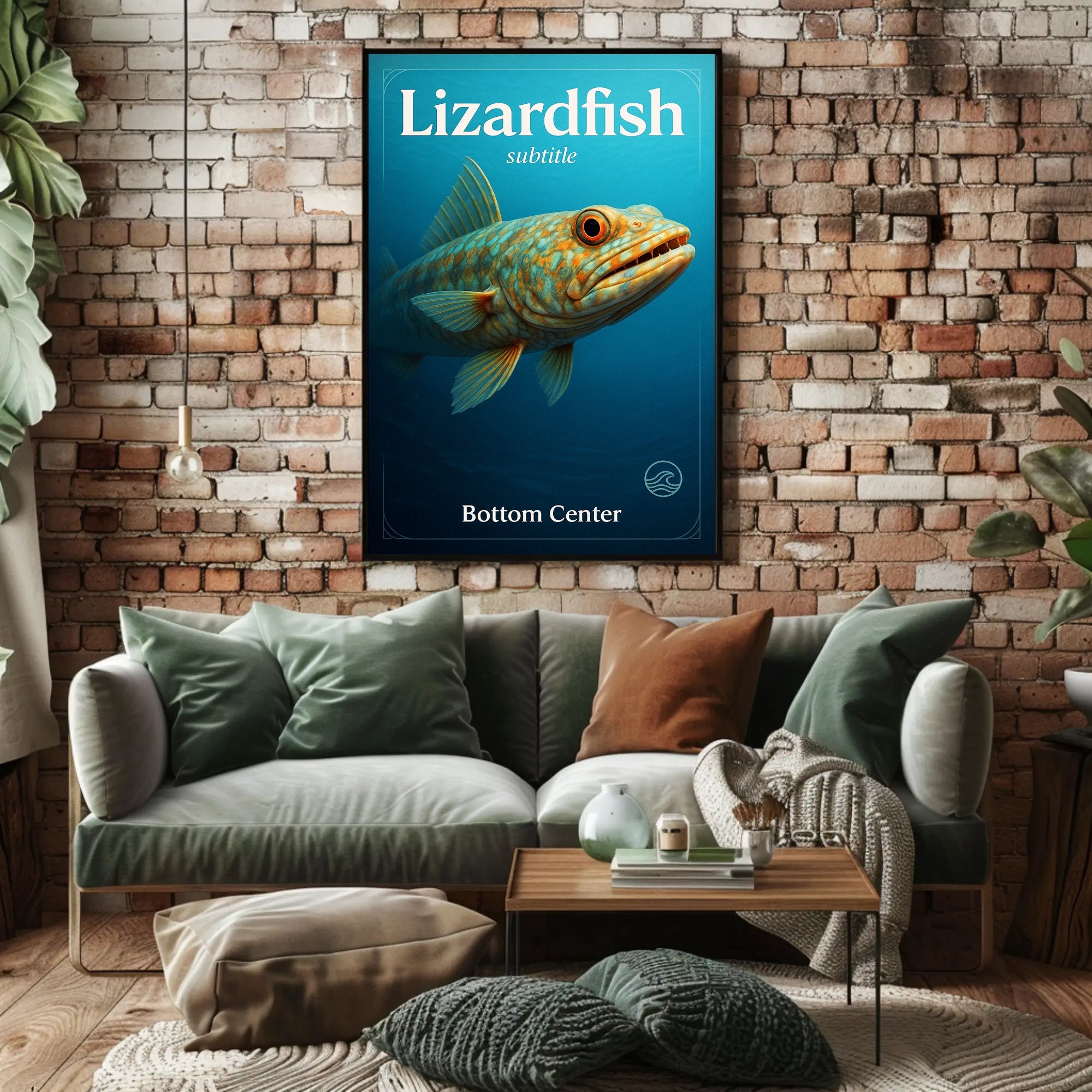 Lizardfish Poster PosterGoat