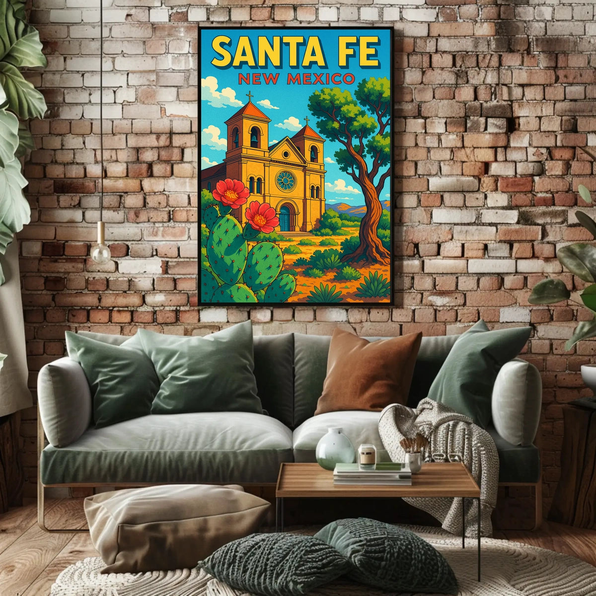 Santa Fe New Mexico Poster