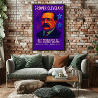 Grover Cleveland 24th President Poster