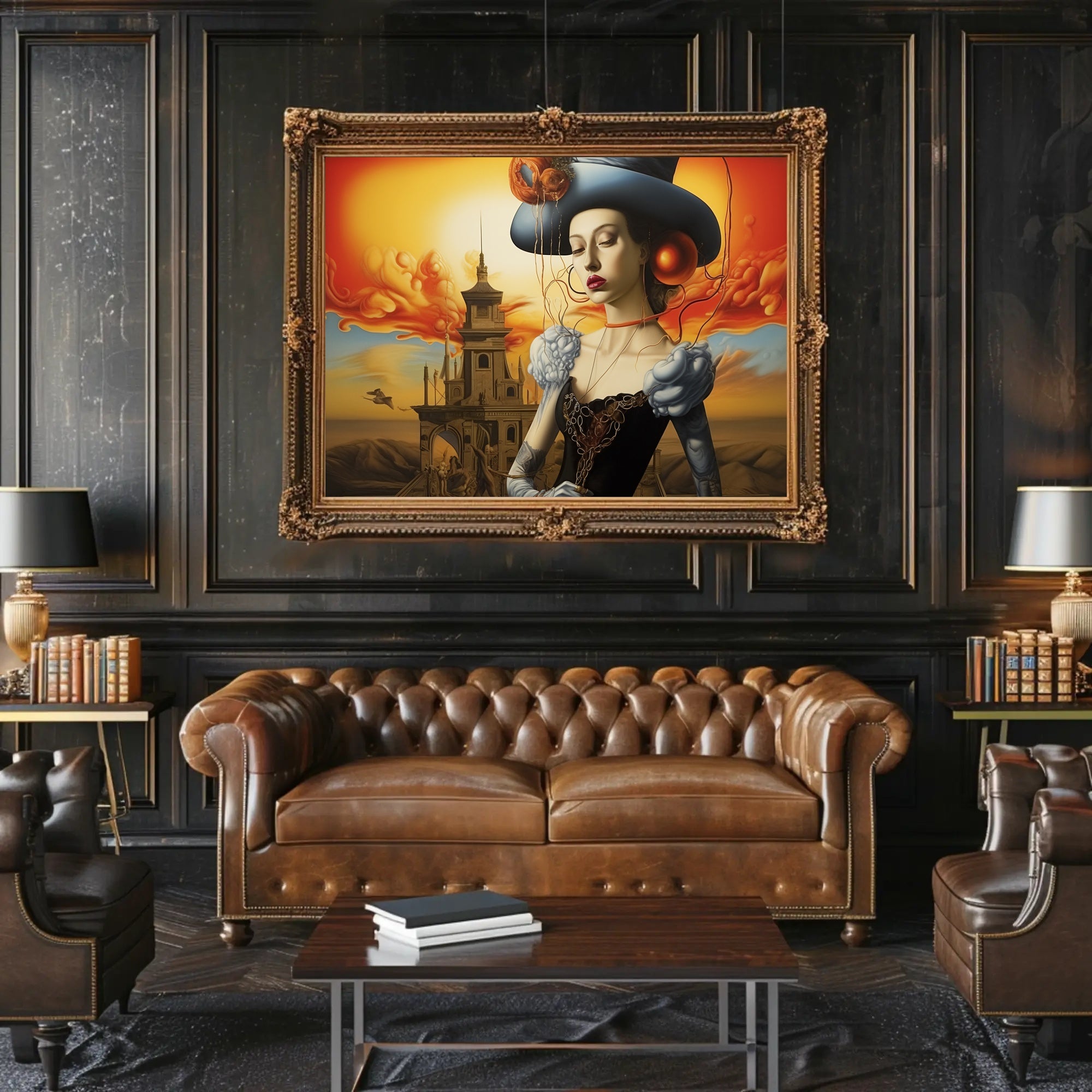 Dreambound Muse – Surreal Fantasy & Reality Poster