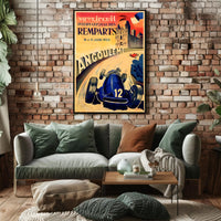 Circuit des Remparts 1955 Poster