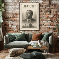 Detroit A Legacy in Lines Poster