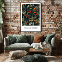 William Morris Cotton Prints Exhibition Poster