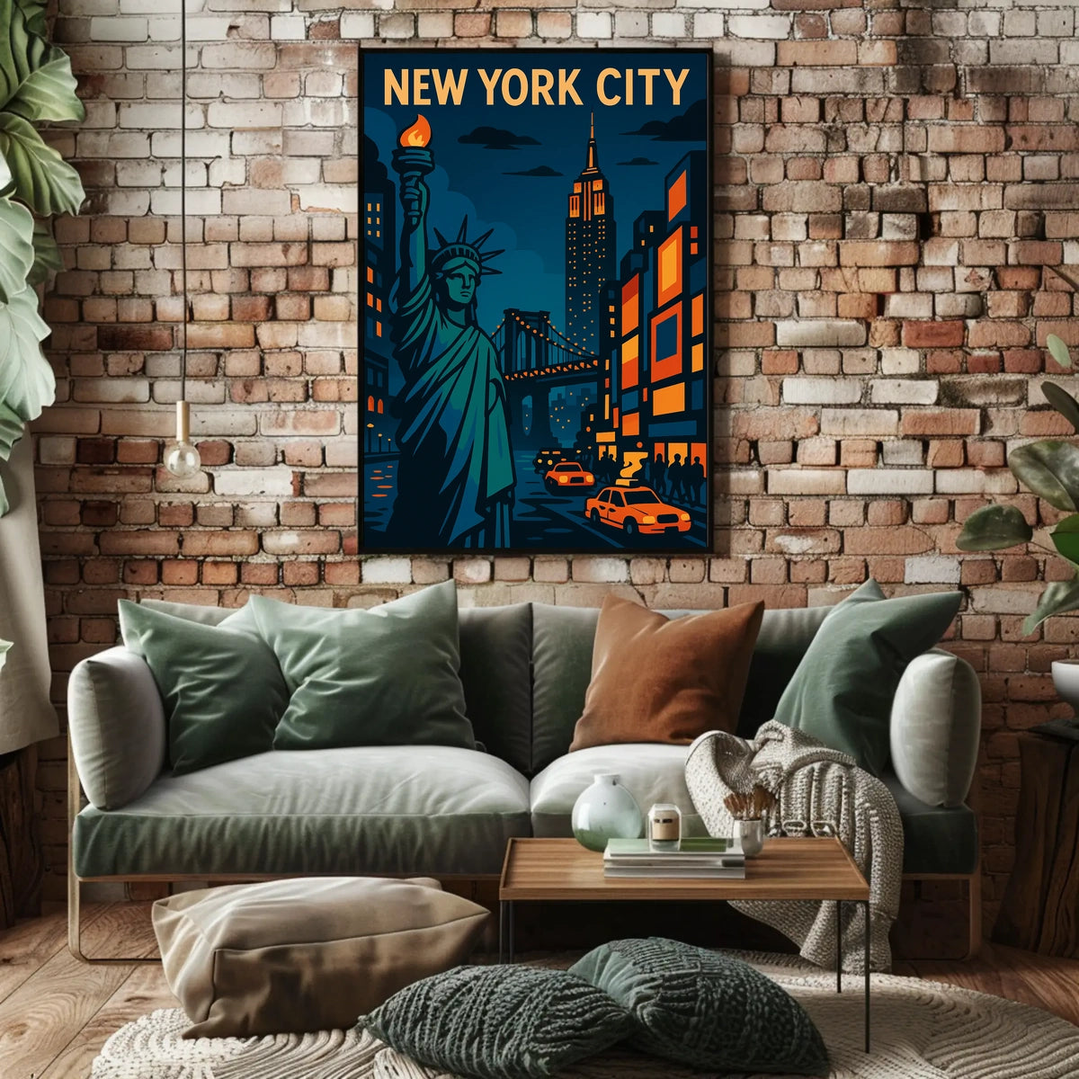 New York City Skyline Poster