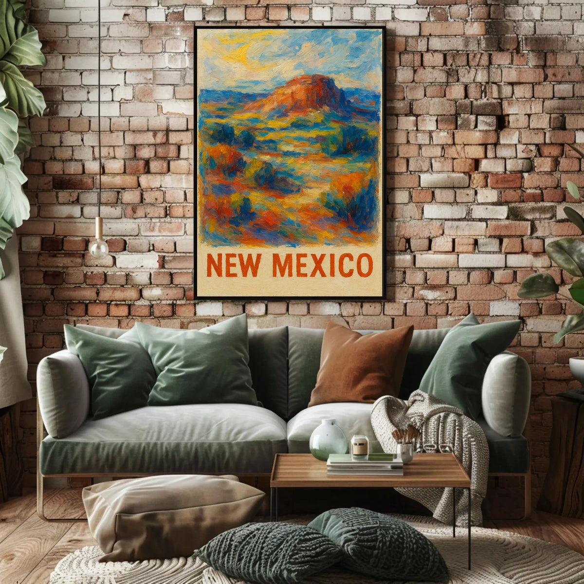 New Mexico Landscape Poster