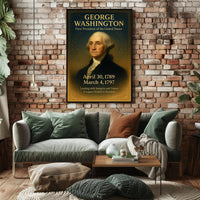 George Washington First President Poster PosterGoat