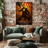 Abraham Lincoln Leadership Art Poster