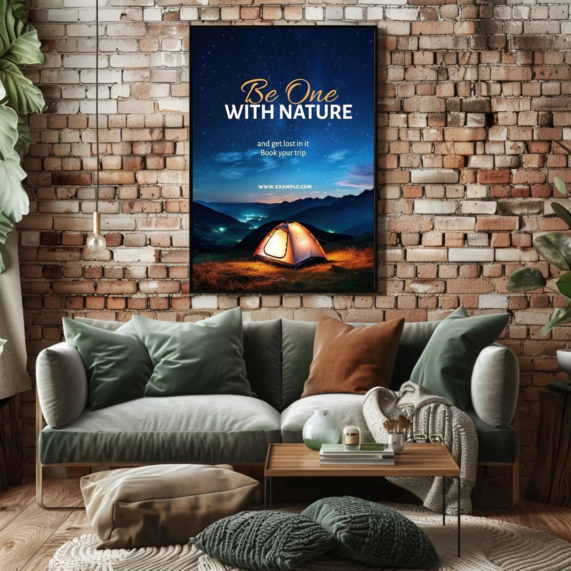 Embrace the Outdoors Poster PosterGoat
