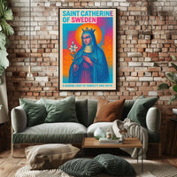 Saint Catherine of Sweden Poster