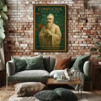 Confucius Legacy of Wisdom Poster