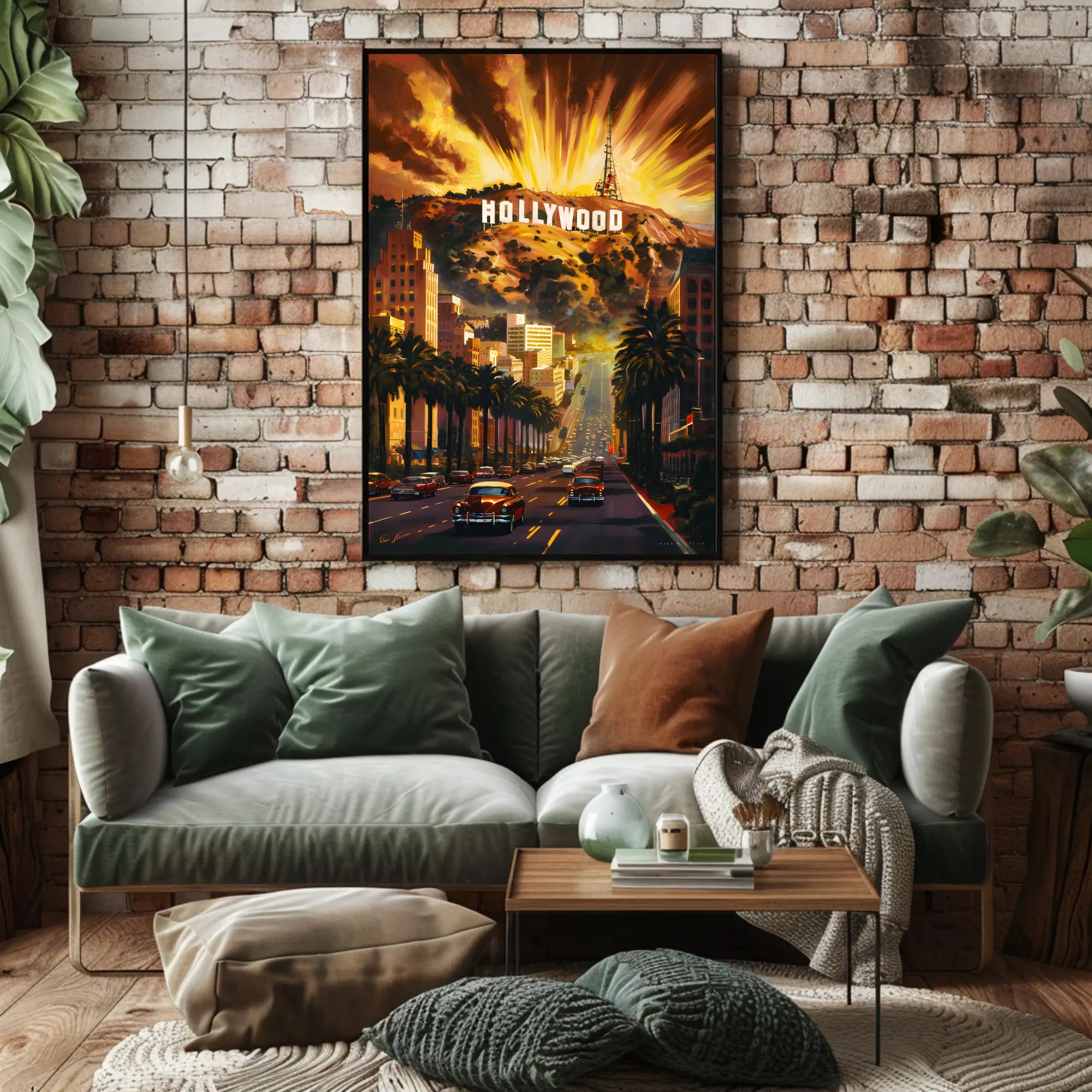 Hollywood Explosion Poster