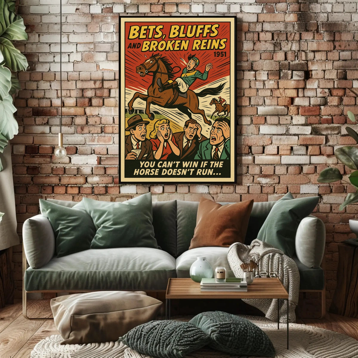 Bets, Bluffs, and Broken Reins Poster