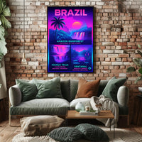 Wonders of Brazil Poster PosterGoat