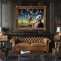 Futuristic Invention Abstract Surreal Art Sci-Fi Poster