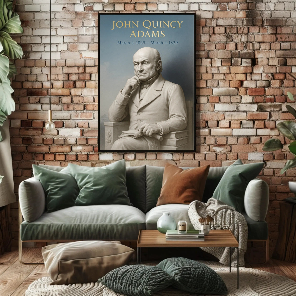 John Quincy Adams 6th President Poster