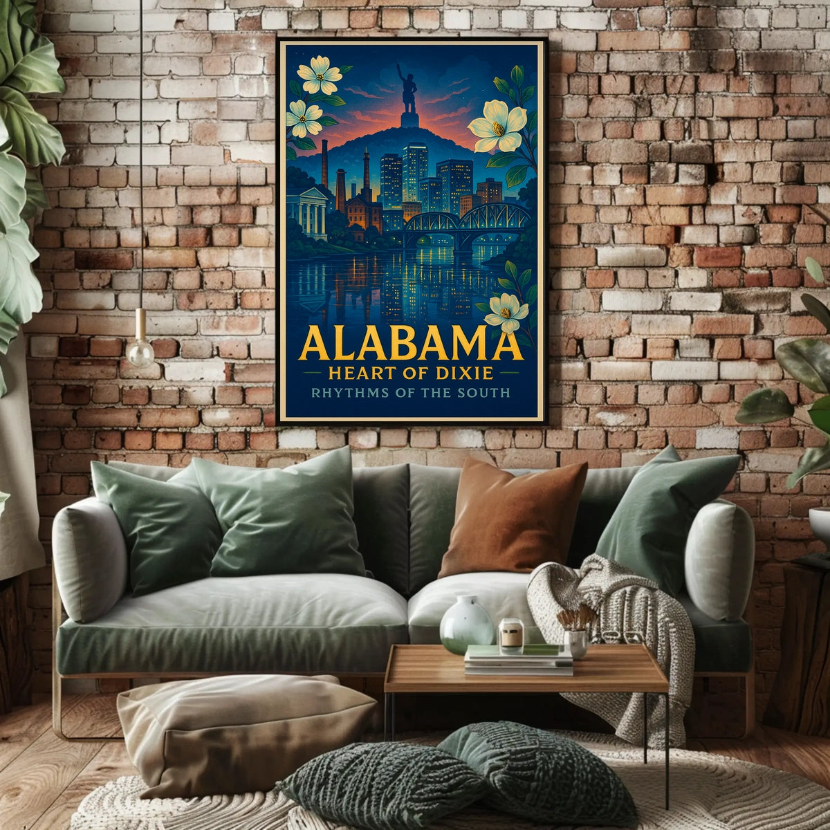 Alabama Heart of Dixie Poster