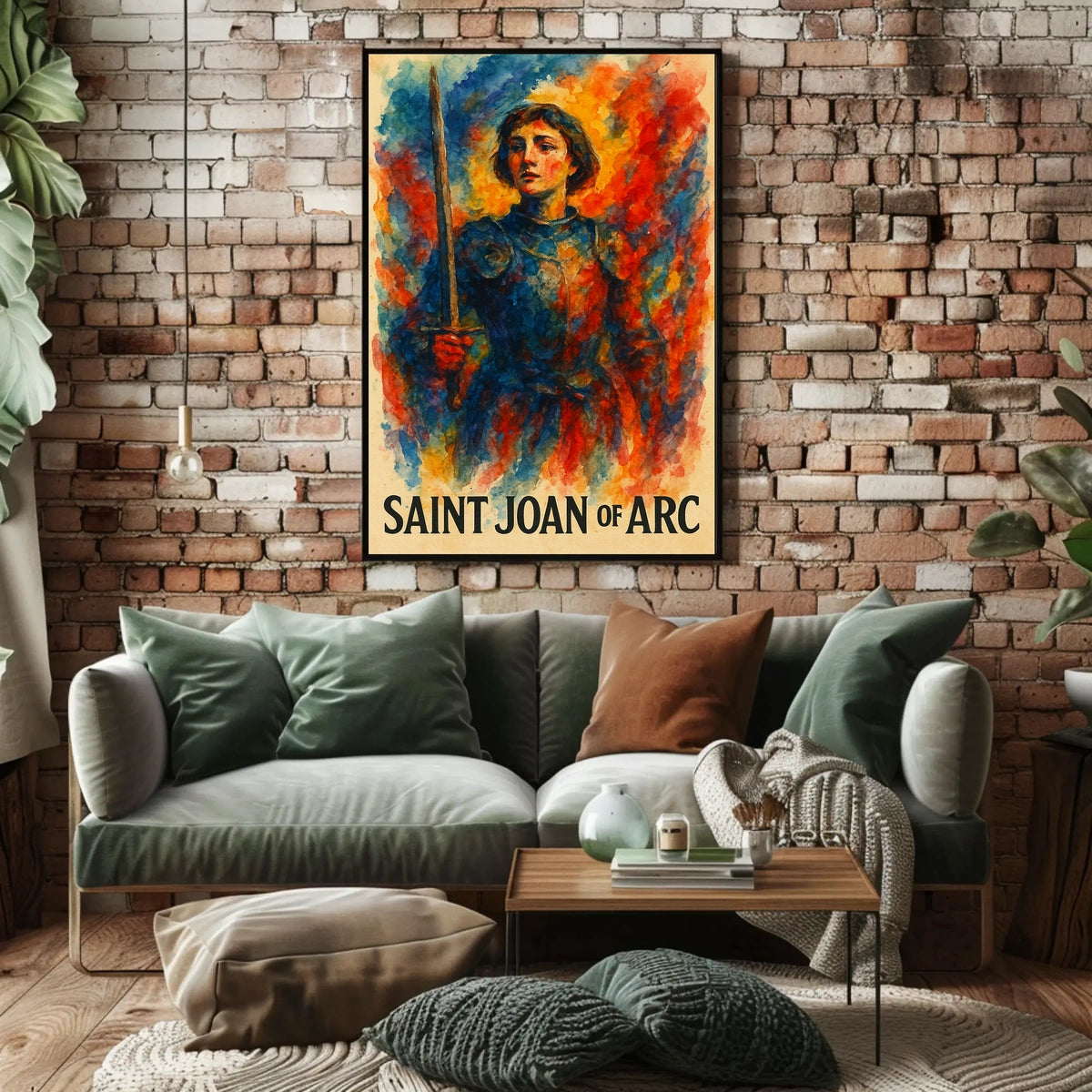Saint Joan Of Arc Poster
