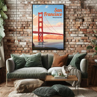 Discover San Francisco Poster PosterGoat