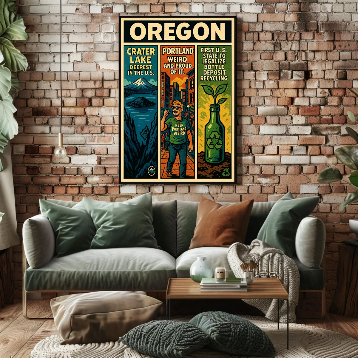 Discover Oregon Poster