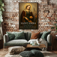 Saint Emma Poster PosterGoat
