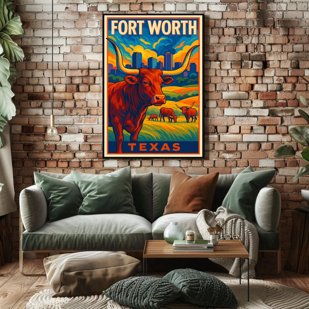 Fort Worth, Texas Poster