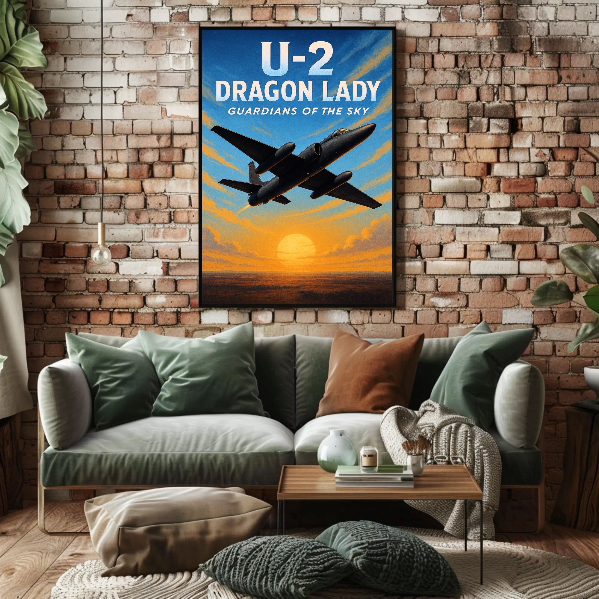 U-2 Dragon Lady Guardians of the Sky Poster