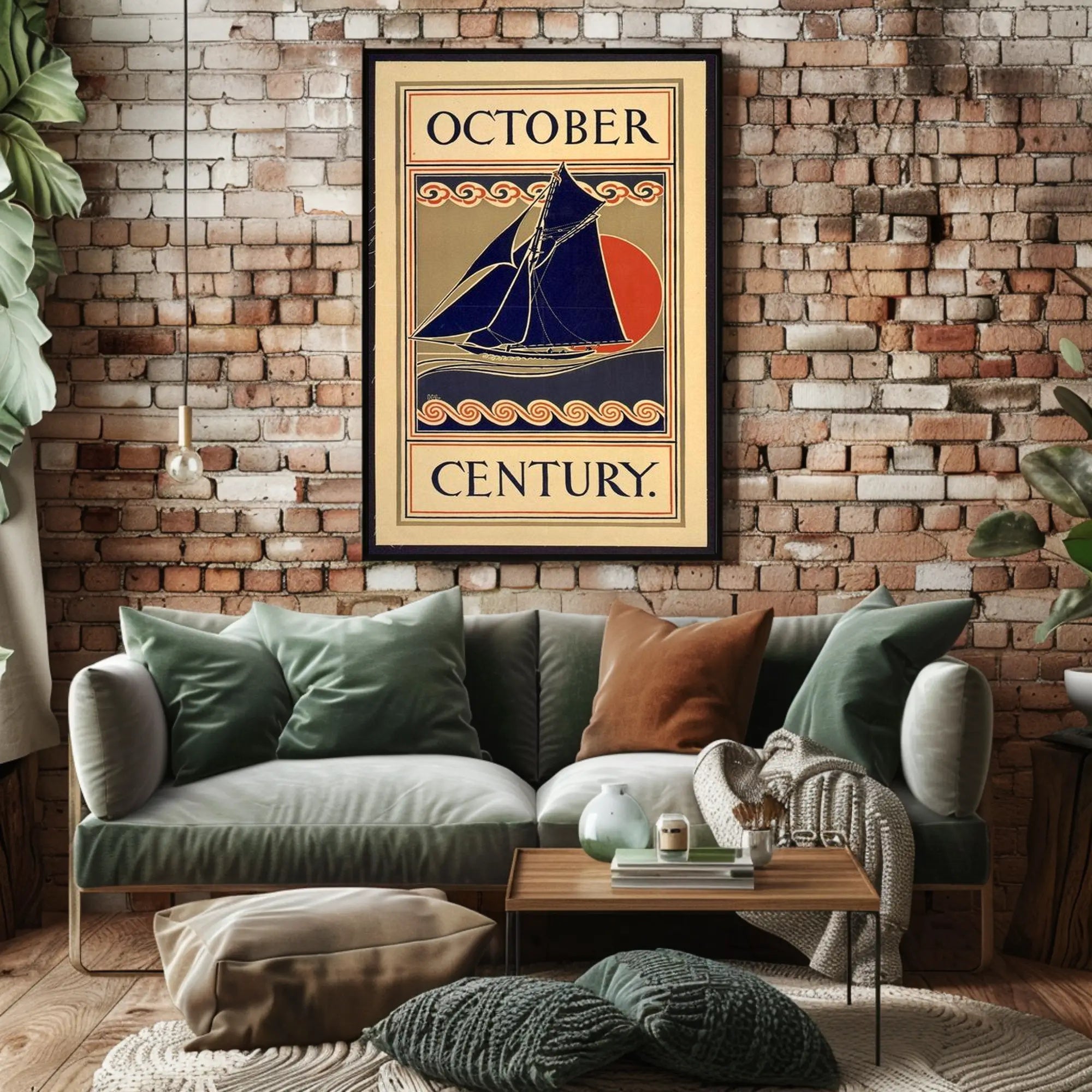 October Maritime Poster PosterGoat