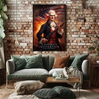 Thomas Jefferson: Democratic-Republican Legacy Poster