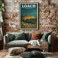 Loach Freshwater Fish Poster PosterGoat